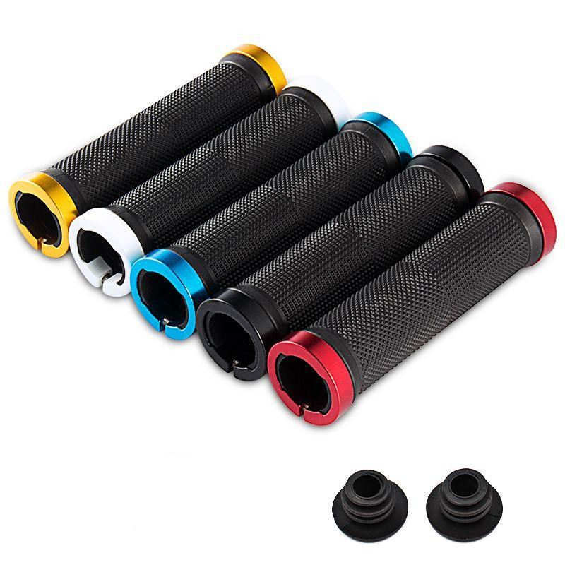 Mtb Grip Lock On - 2 قطعة قفل على دراجة القبضات