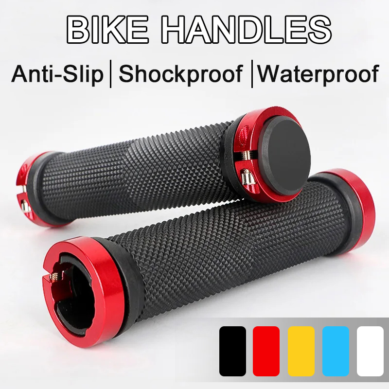 Mtb Grip Lock On - الجبلية دراجة مقبض مقود دراجة المطاط