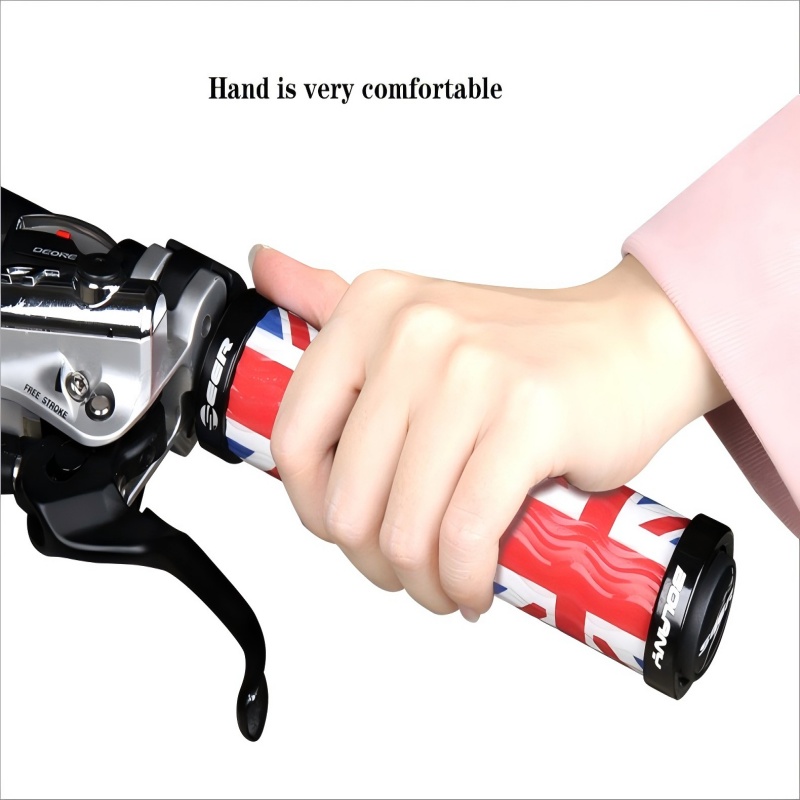 SEER MTB الدراجة القبضات سيليك - مراجعة Mtb Grip Lock On وسعره
