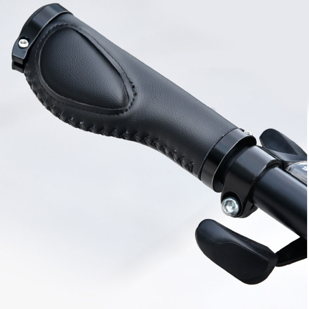 مقابض دراجة جلدية من السيليكون - مراجعة Mtb Grip Lock On وسعره