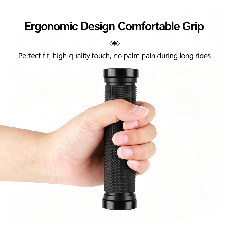 قطعتان من مقابض الدراجات الهوا - مراجعة Mtb Grip Lock On وسعره