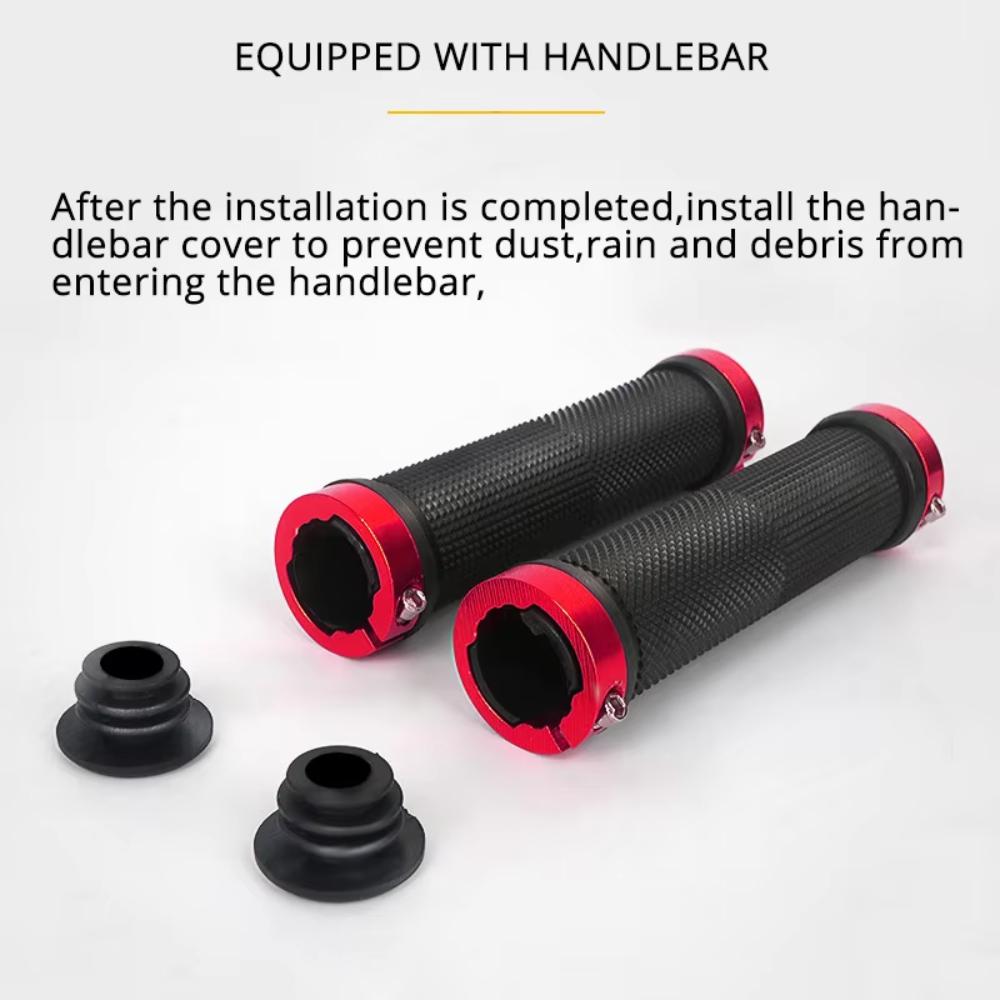 مقابض مطاطية للدراجات الهوائية - مراجعة Mtb Grip Lock On وسعره