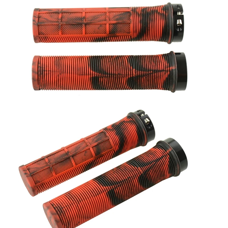 TPR دراجة القبضات المتكاملة در - مراجعة Mtb Grip Lock On وسعره