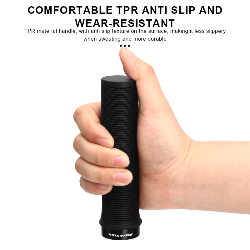 غطاء مقود الدراجة من المطاط ال - مراجعة Mtb Grip Lock On وسعره