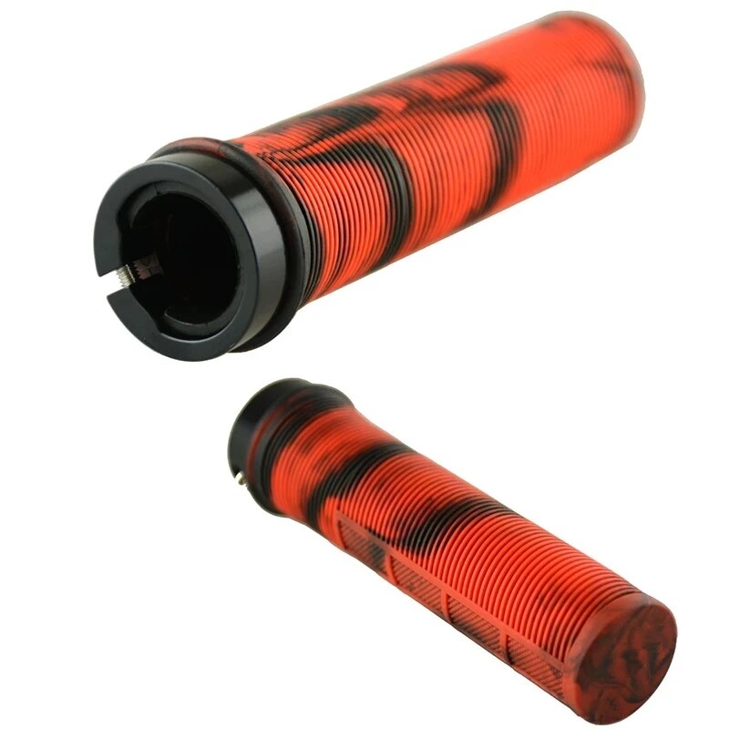 مقابض مقود دراجة متكاملة من TP - مراجعة Mtb Grip Lock On وسعره