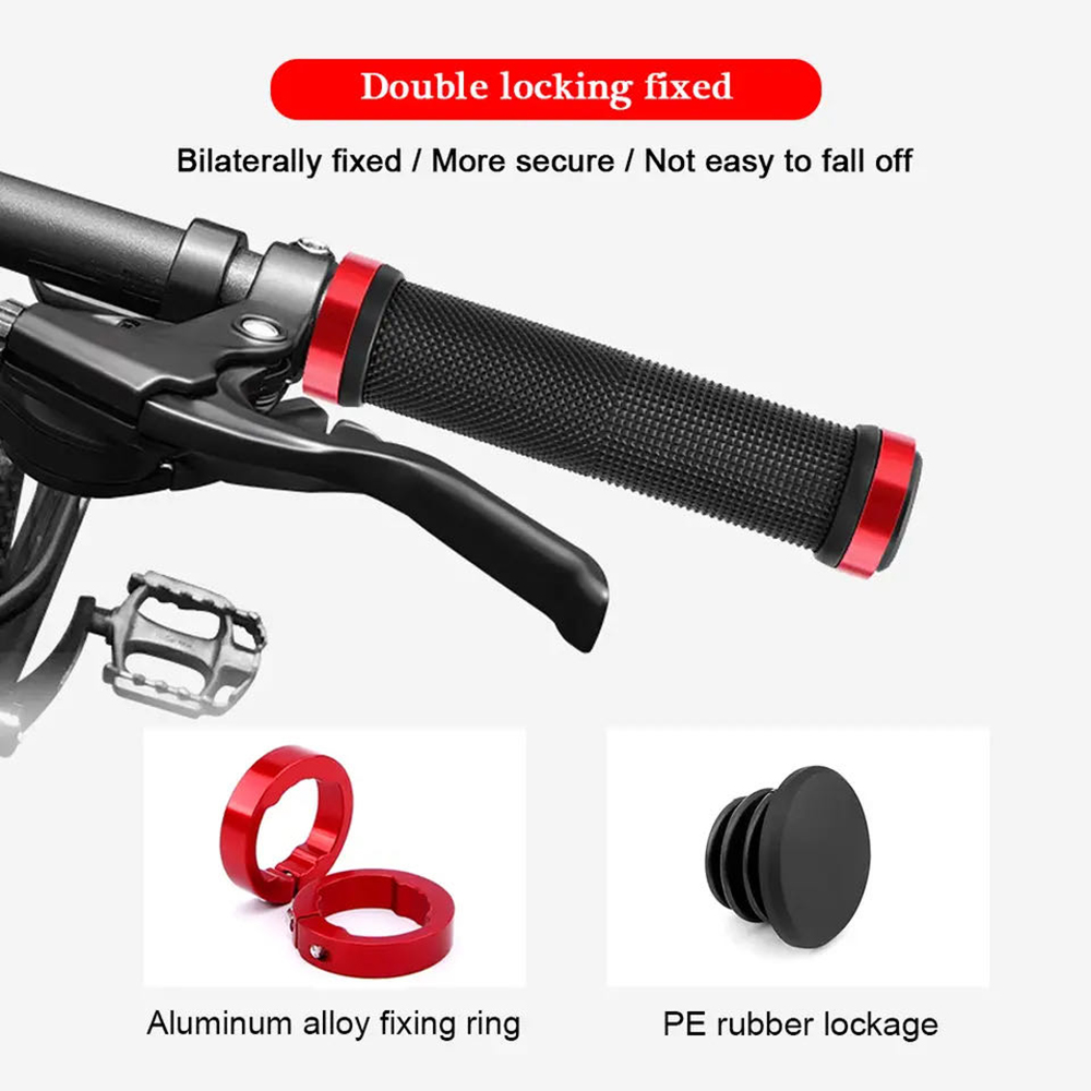مقابض مطاطية مضادة للانزلاق لـ - مراجعة Mtb Grip Lock On وسعره