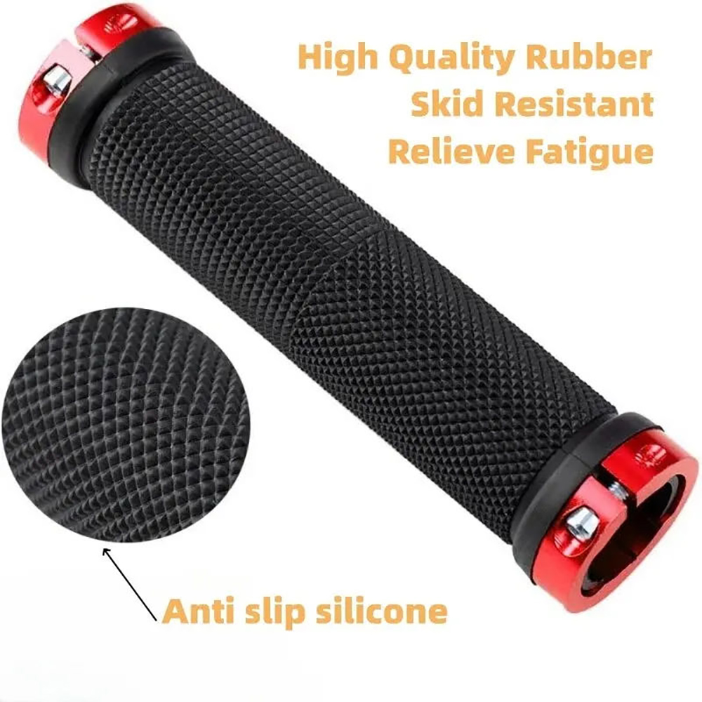 مقابض مطاطية مضادة للانزلاق لـ - مراجعة Mtb Grip Lock On وسعره
