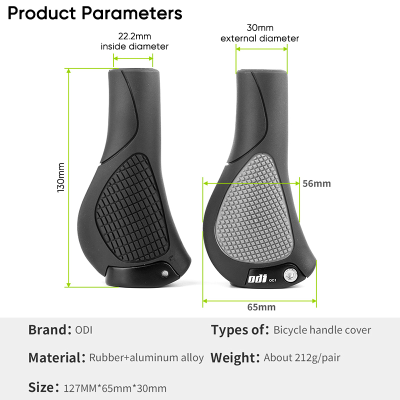 ODI-OC1 مقابض الدراجات ، مريح  - مراجعة Mtb Grip Lock On وسعره