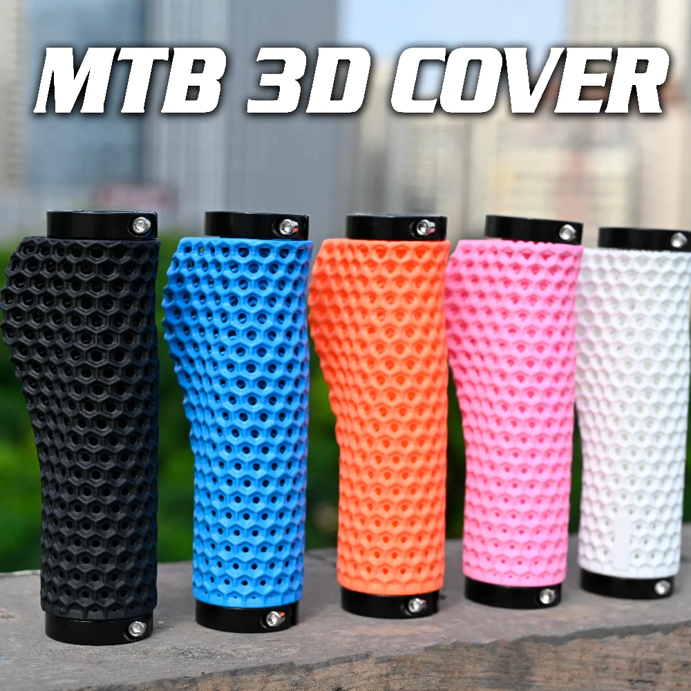 مقابض مقود GOLDIX مطبوعة بتقني - مراجعة Mtb Grip Lock On وسعره