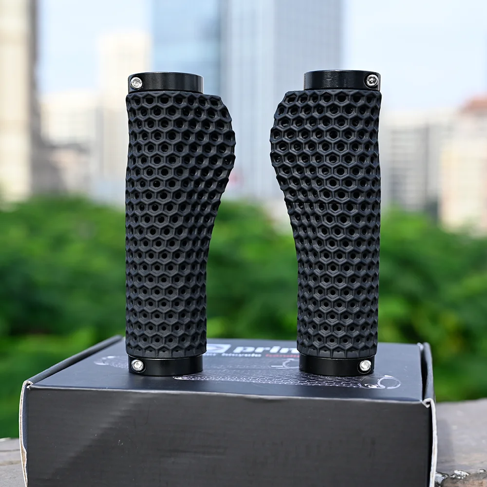 مقابض مقود GOLDIX مطبوعة بتقني - مراجعة Mtb Grip Lock On وسعره