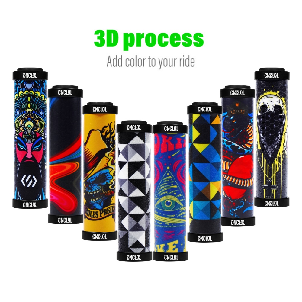 مقابض دراجة ثلاثية الأبعاد من  - مراجعة Mtb Grip Lock On وسعره