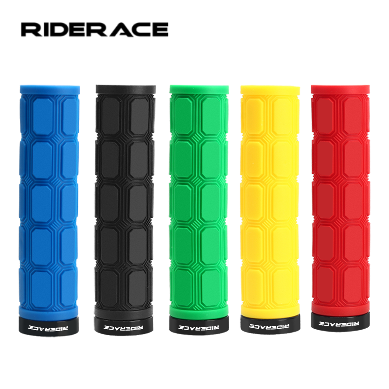 غطاء مقود دراجة RIDERACE مطاطي - مراجعة Mtb Grip Lock On وسعره