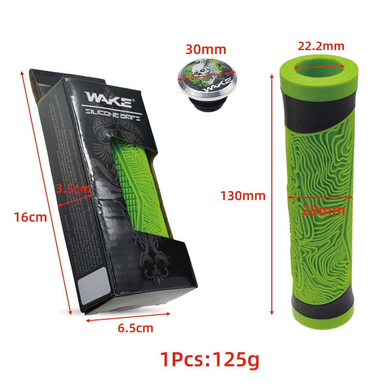 عدم الانزلاق دراجة المقود السي - مراجعة Mtb Grip Lock On وسعره